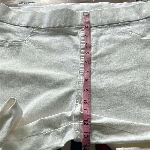 Karen Scott White Cropped Pants new tags Sz XL - Picture 8 of 10